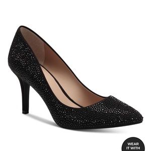 Inc Zitah Black Embellished Pumps